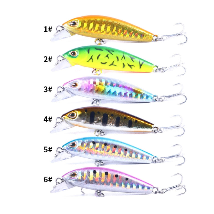 HENGJIA 5.5cm 6.6g Mino Luya Fake Bait Long Casting Sinking Bionic Lure