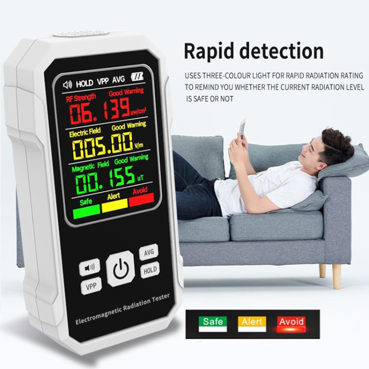 Electromagnetic Radiation Detector High Frequency Radiation Detector Reluova