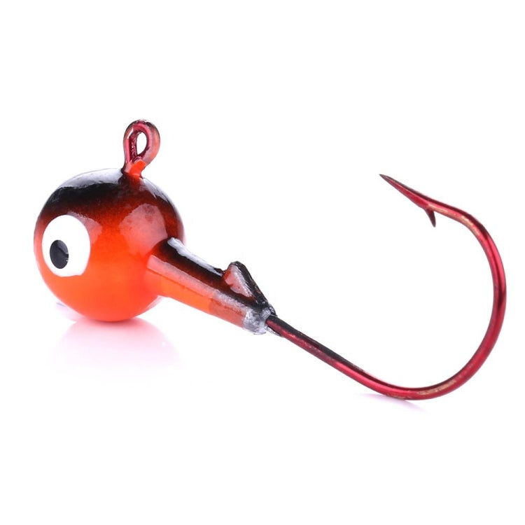 HENGJIA 5colors/set Lua Lead Head Hook Set Colorful Fish Hook Set