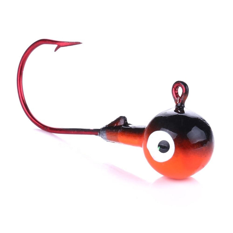 HENGJIA 5colors/set Lua Lead Head Hook Set Colorful Fish Hook Set