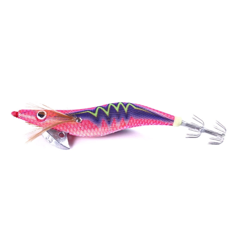 HENGJIA 14cm 20g Night Light Wood Shrimp Fake Bait Squid Hook Luya Bait Reluova