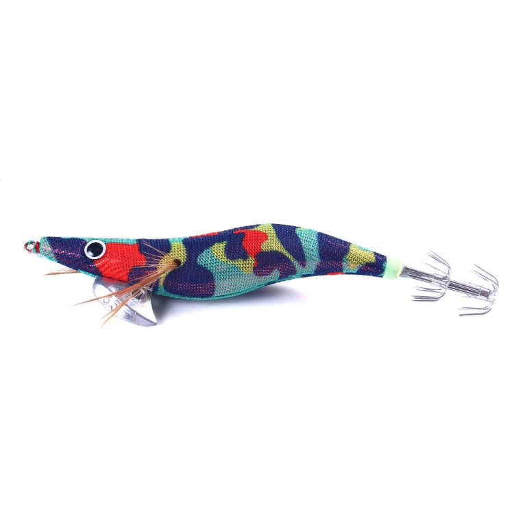 HENGJIA 14cm 20g Night Light Wood Shrimp Fake Bait Squid Hook Luya Bait Reluova