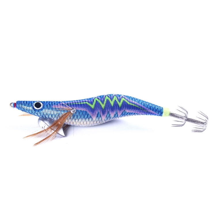 HENGJIA 14cm 20g Night Light Wood Shrimp Fake Bait Squid Hook Luya Bait Reluova