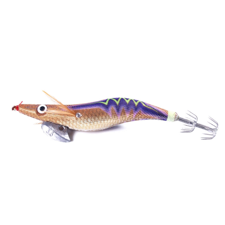 HENGJIA 14cm 20g Night Light Wood Shrimp Fake Bait Squid Hook Luya Bait Reluova