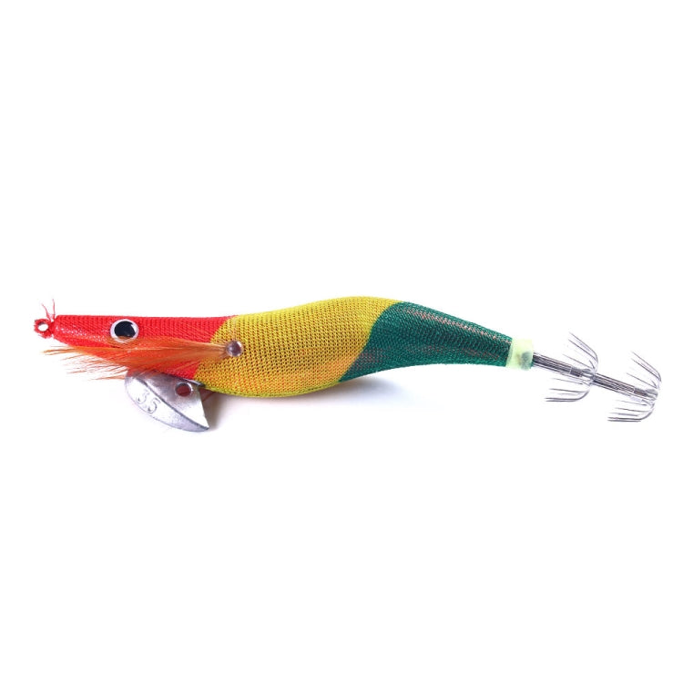 HENGJIA 14cm 20g Night Light Wood Shrimp Fake Bait Squid Hook Luya Bait