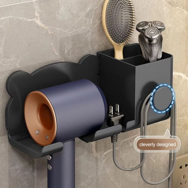 For Dyson Hair Dryer Wall-Mounted Holder Bathroom Shelf Storage Rack Reluova