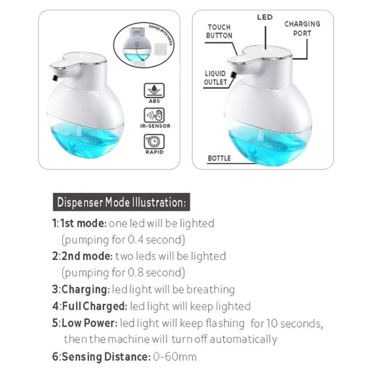 Intelligent Automatic Sensor Wall-Mounted Soap Dispenser