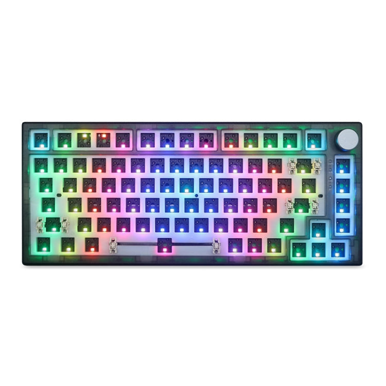 82 Keys Bluetooth Wireless 3-mode RGB Hot-plug Customized Mechanical Keyboard Kit