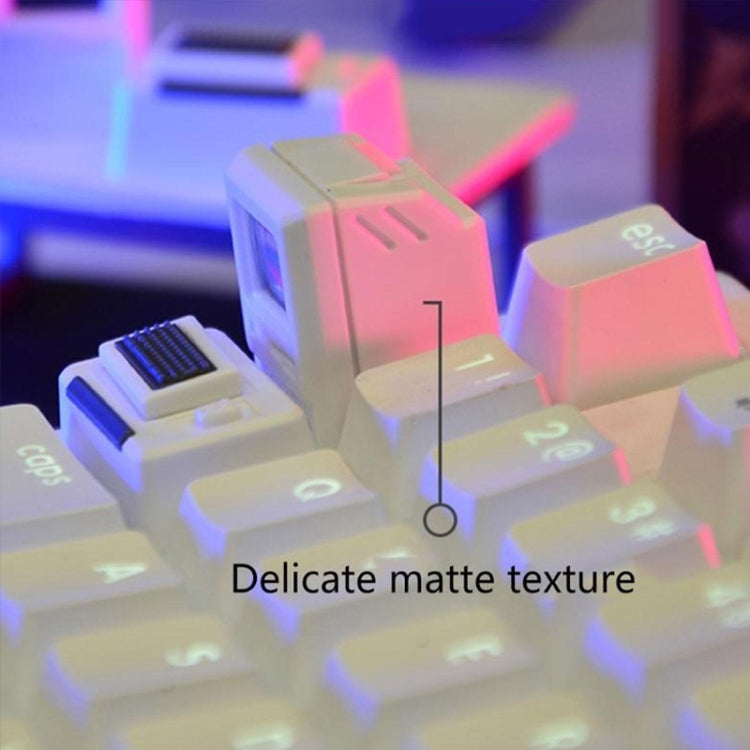 Mechanical Keyboard MAC Retro Light Transmission Keycap My Store