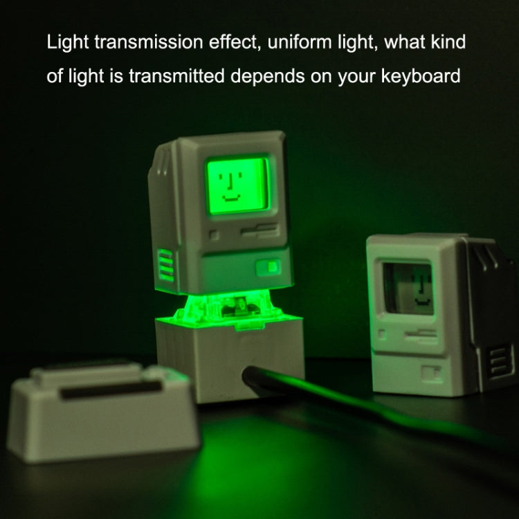 Mechanical Keyboard MAC Retro Light Transmission Keycap My Store