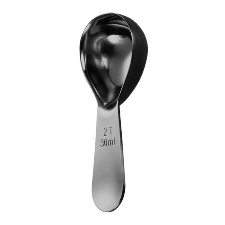 30ml 304 Stainless Steel Thickened Coffee Spoon With Scale Measuring Bean Spoon-Reluova