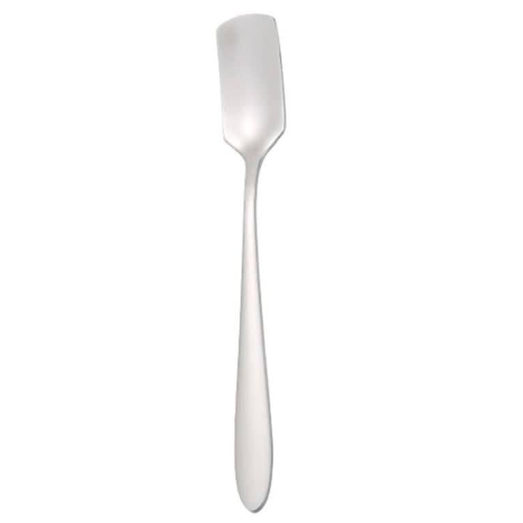 304 Stainless Steel Square Head Spoon Cake Dessert Coffee Small Spoon-Reluova