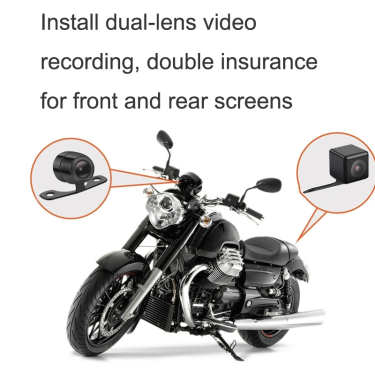 3-inch HD One-key Capture Dual-lens Motorcycle Waterproof Driving Recorder ÎҵÄÉ̵ê