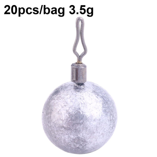 Fishing Lead Pendant Sea Fishing Lua Spherical Spinning Biting Lead Fishing Gear