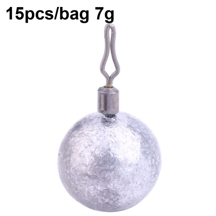 Fishing Lead Pendant Sea Fishing Lua Spherical Spinning Biting Lead Fishing Gear