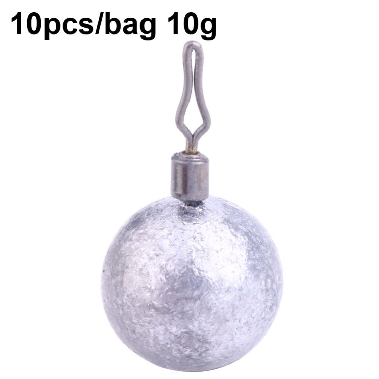 Fishing Lead Pendant Sea Fishing Lua Spherical Spinning Biting Lead Fishing Gear