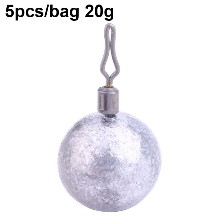 Fishing Lead Pendant Sea Fishing Lua Spherical Spinning Biting Lead Fishing Gear