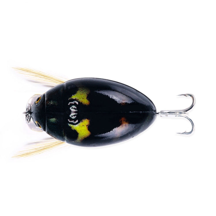 HENGJIA Insect Floating Water Bionic Bait Beetle Water Surface Bass Tap Fake Bait