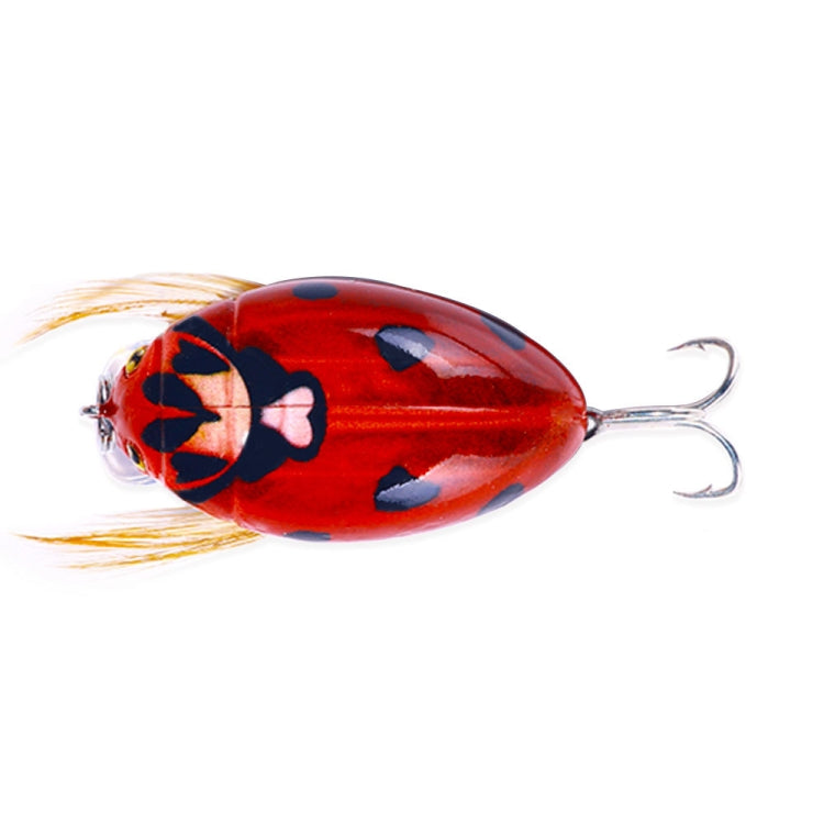 HENGJIA Insect Floating Water Bionic Bait Beetle Water Surface Bass Tap Fake Bait