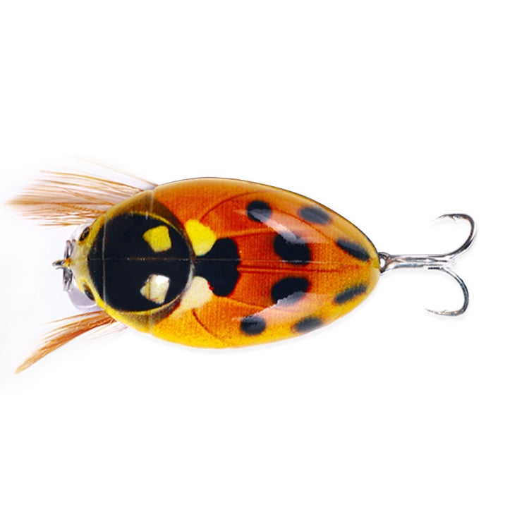 HENGJIA Insect Floating Water Bionic Bait Beetle Water Surface Bass Tap Fake Bait