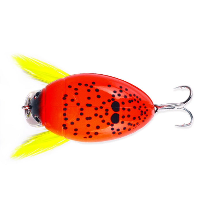 HENGJIA Insect Floating Water Bionic Bait Beetle Water Surface Bass Tap Fake Bait