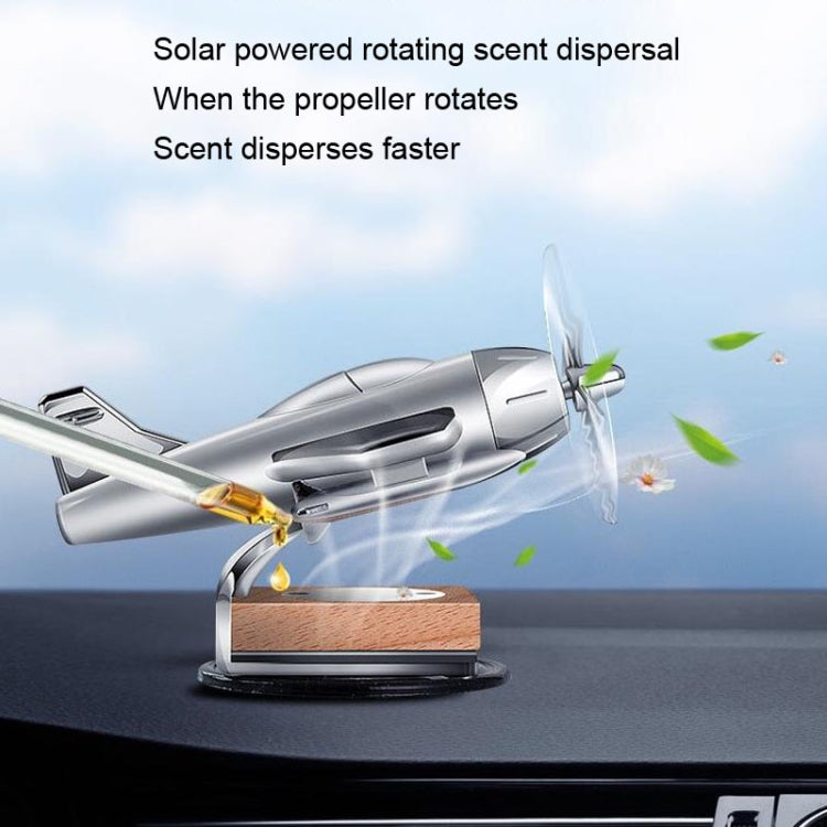 Solar Car Airplane Ornament Solid Aroma Diffuser Car Rotating Decoration Items ÎҵÄÉ̵ê