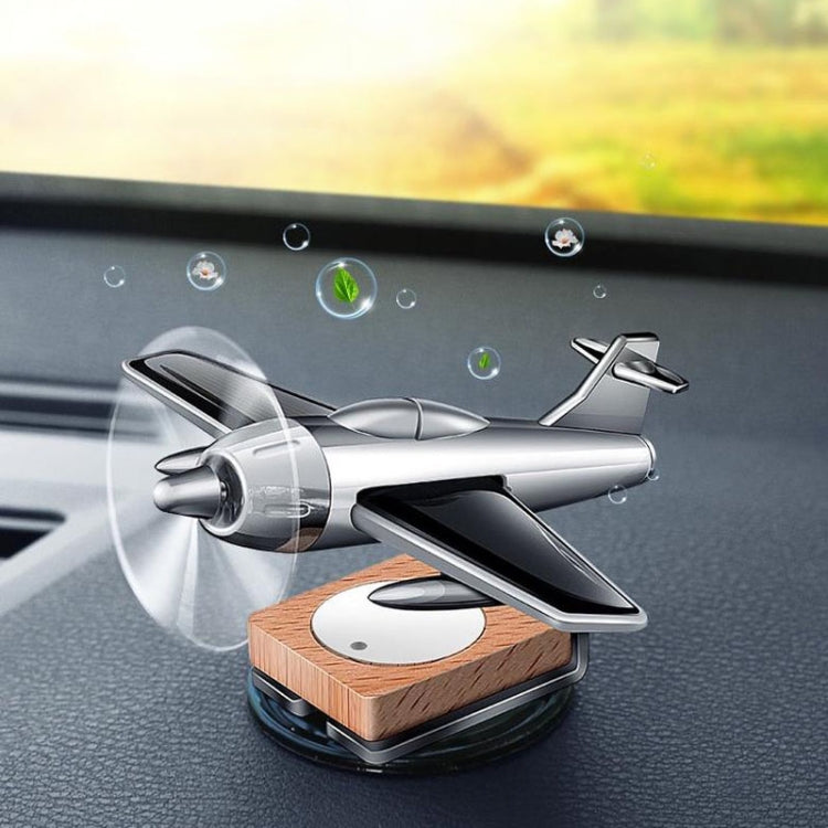 Solar Car Airplane Ornament Solid Aroma Diffuser Car Rotating Decoration Items ÎҵÄÉ̵ê