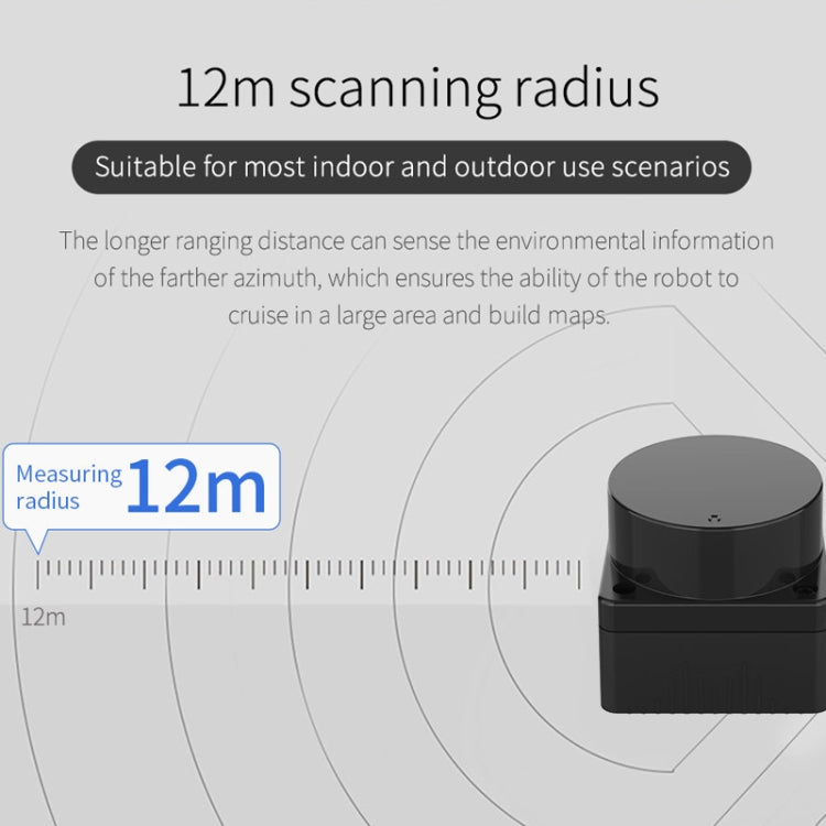 Yahboom Lidar ROS2 Robot SLAM Mapping Navigation Ranging TOF