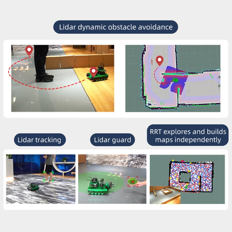 Yahboom Lidar ROS2 Robot SLAM Mapping Navigation Ranging TOF