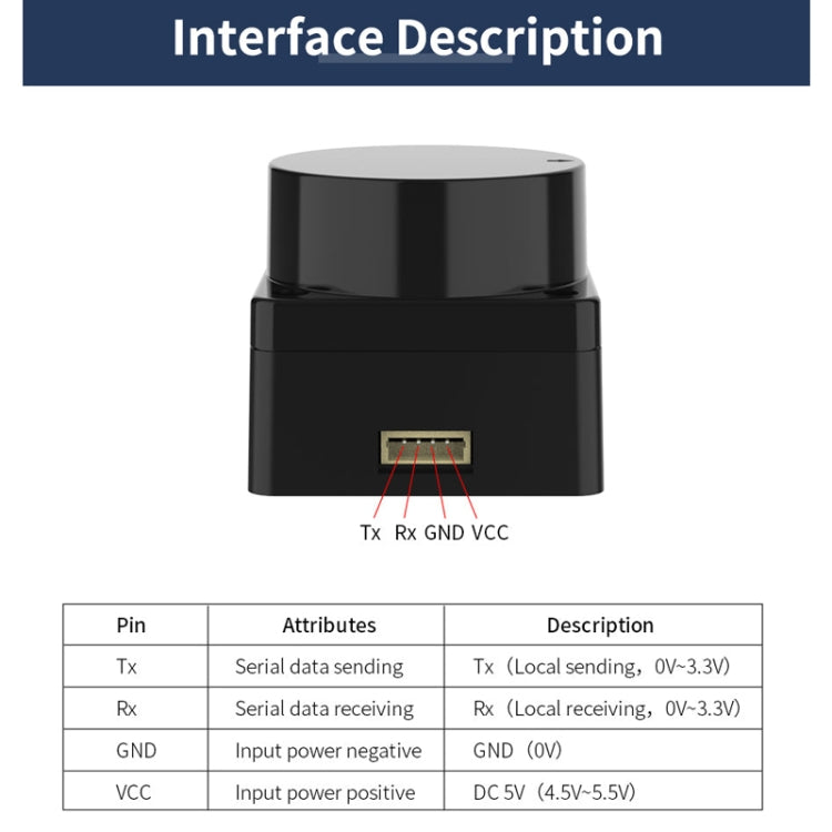 Yahboom Lidar ROS2 Robot SLAM Mapping Navigation Ranging TOF