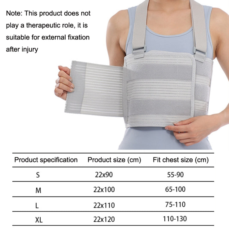 Shoulder Rib Fracture Fixation Belt Post-cardiothoracic Chest Girdle My Store