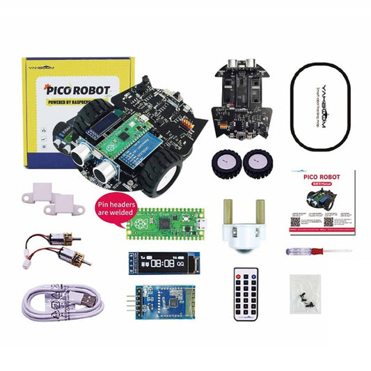 Yahboom Python Programming Smart Car Development Board Kit For Raspberry Pi Pico