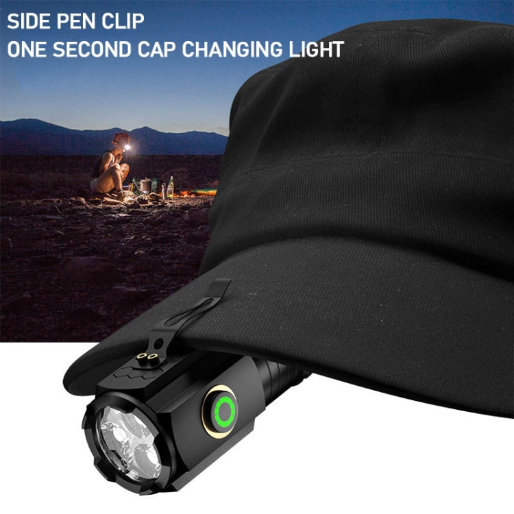 3 LED Mini Flashlight Rechargeable Waterproof 2000LM Super Bright Torch My Store