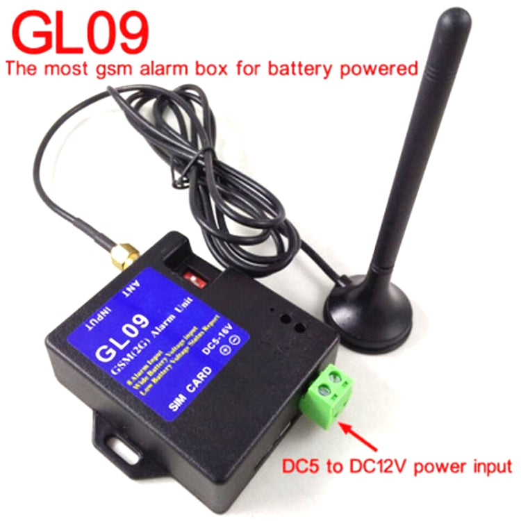 GL09-B 3G 8 Channel GSM SMS Alarm System Module For Battery Operated  Alert Reluova