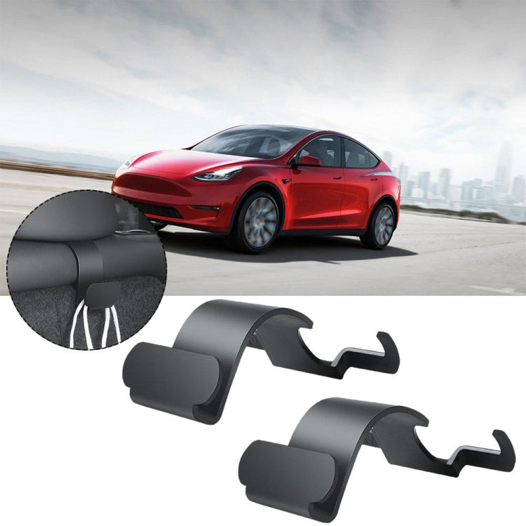 For Tesla Model Y 1pair Rear Trunk Hook Bag Umbrella Hanger ÎҵÄÉ̵ê