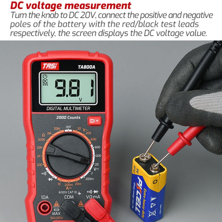 TASI TA800A Universal Meter Digital High Precision Full-Automatic Meter Reluova