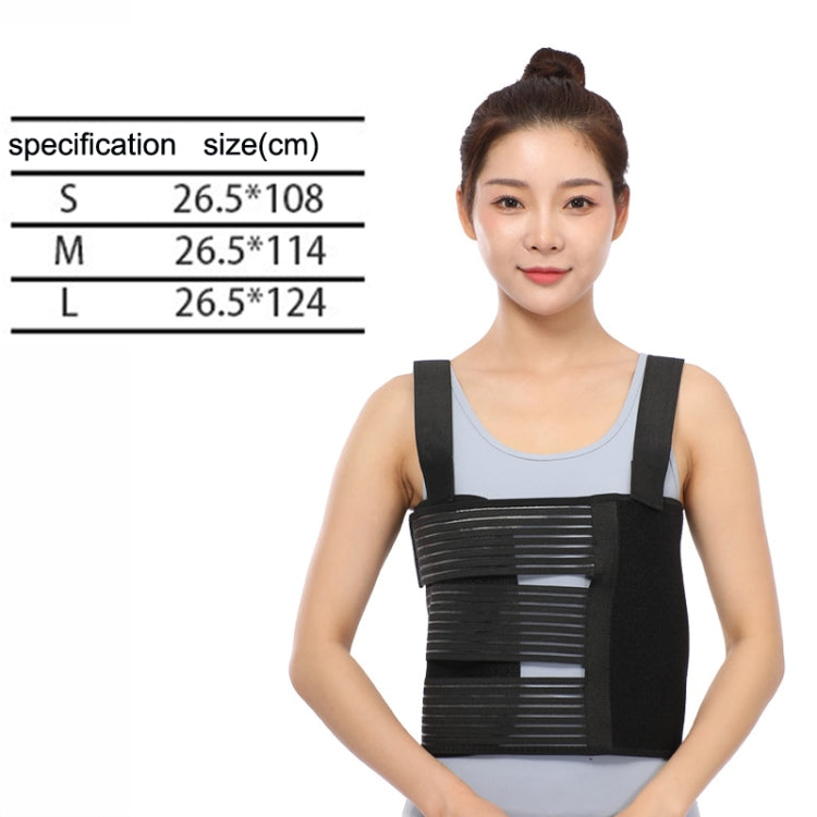 Shoulders Three Piece Rib Fixation Strap Post-cardiothoracic Chest Girdle My Store