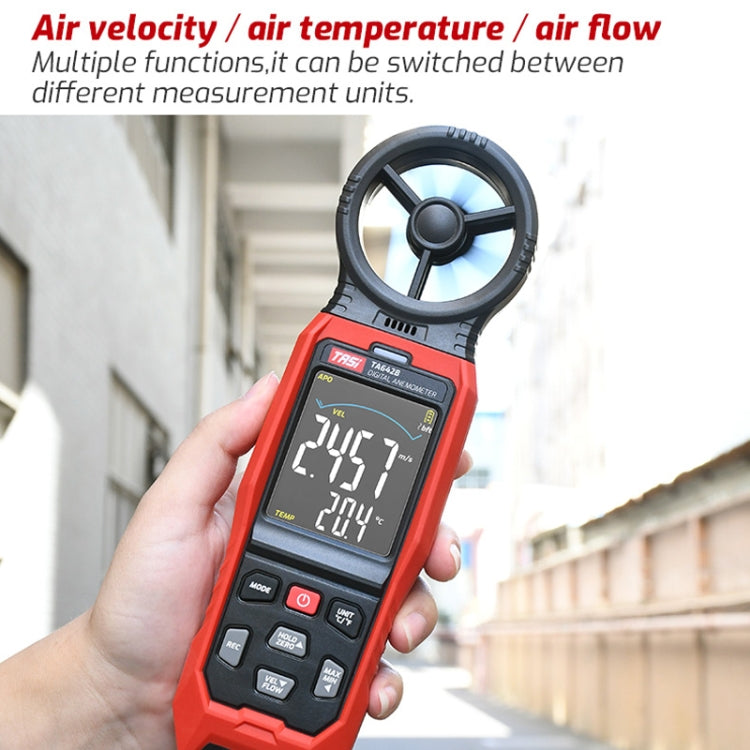 Portable Digital Wind Speed Meter Air Volume Tester