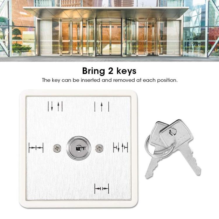 5 Position Key Switch Automatic Door Access Control Reluova