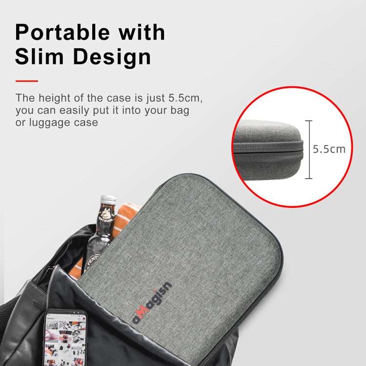 For Insta360 GO 3 / GO 3S AMagisn Accessory Storage Bag Portable Medium Clutch