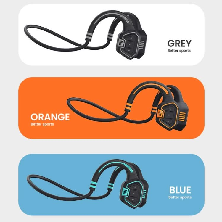 In-ear Waterproof Bone Conduction Earphone Magnetic Charging Swimming Sports Bluetooth Earphone