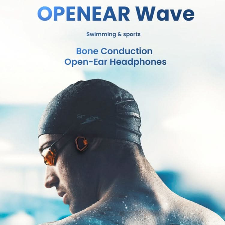 In-ear Waterproof Bone Conduction Earphone Magnetic Charging Swimming Sports Bluetooth Earphone