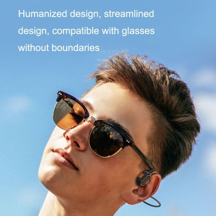 In-ear Waterproof Bone Conduction Earphone Magnetic Charging Swimming Sports Bluetooth Earphone