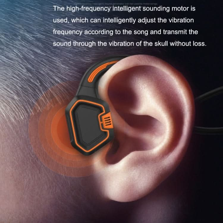 In-ear Waterproof Bone Conduction Earphone Magnetic Charging Swimming Sports Bluetooth Earphone