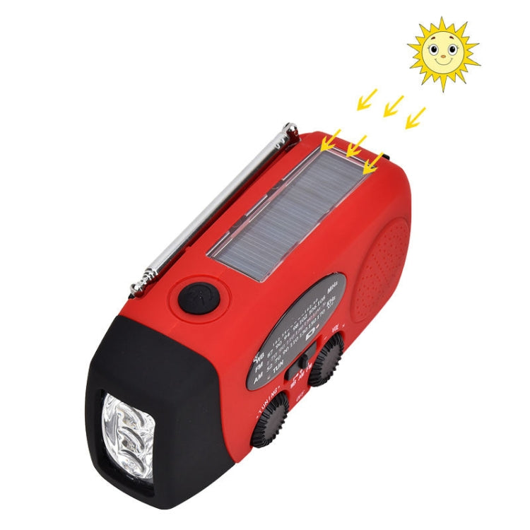 HanRongda HRD-902 Disaster Prevention and Emergency Solar Charging Lighting Mobile Portable Radio Reluova