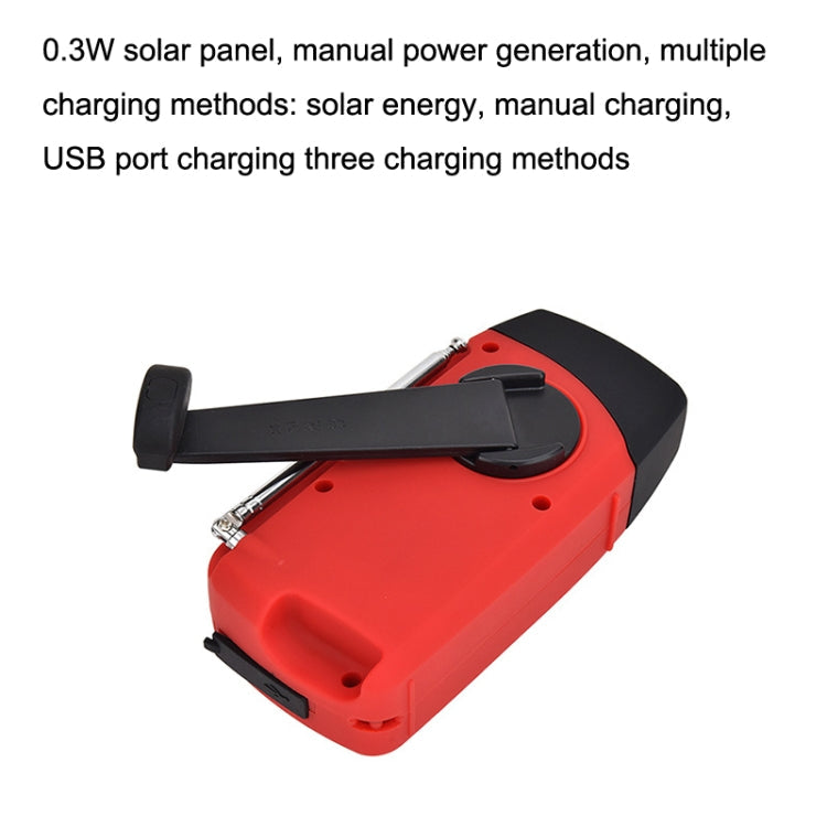 HanRongda HRD-902 Disaster Prevention and Emergency Solar Charging Lighting Mobile Portable Radio Reluova