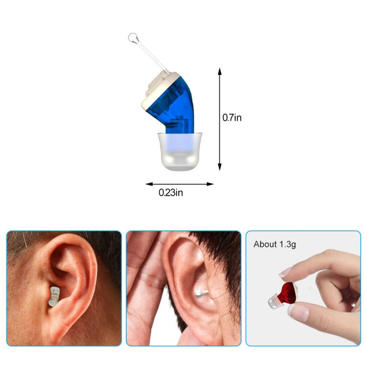 AN127 Invisible In-Ear Hearing Aid Sound Amplifier For The Elderly And Hearing Impaired My Store