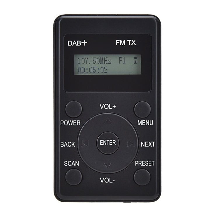 HanRongda HRD-100 Portable Digital Display DAB+ / DAB / FM Radio