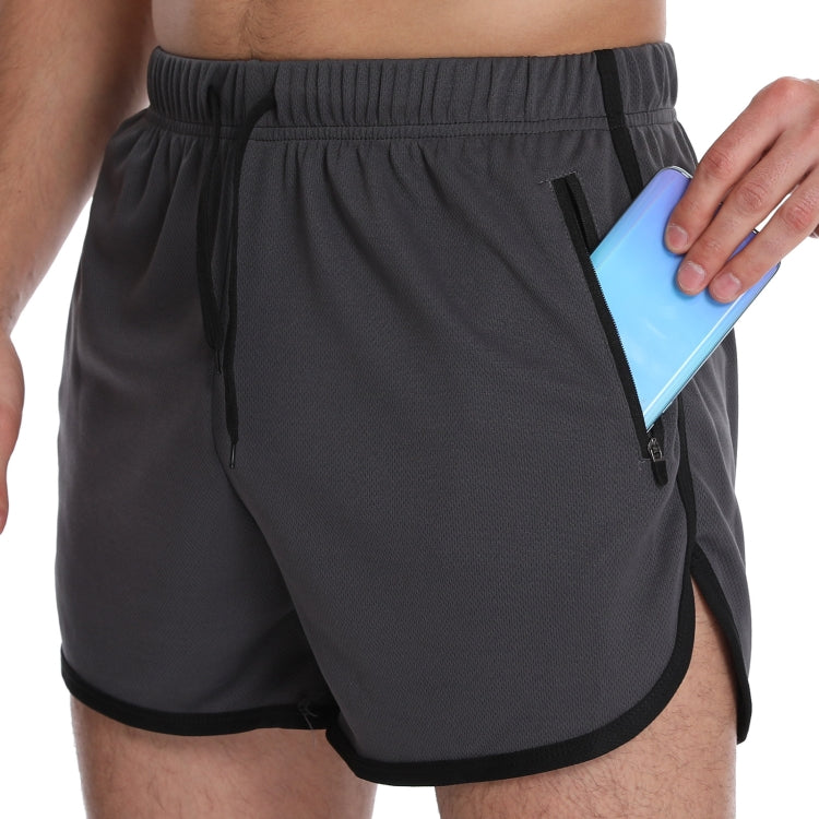 Three Pants Men Gym Shorts Quick Dry Swimming Trunks, Series 1