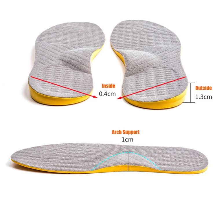 1pair O/X Leg Orthopedic Insoles Correction Shoe Inserts Arch Support Sports Shoe Pads-Reluova